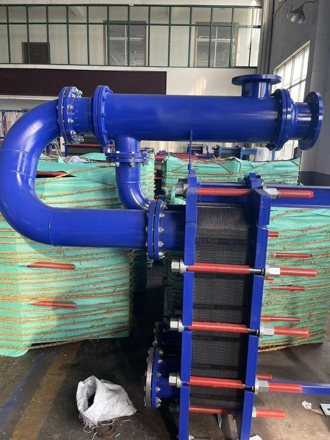 板式換熱器包裝區(qū)