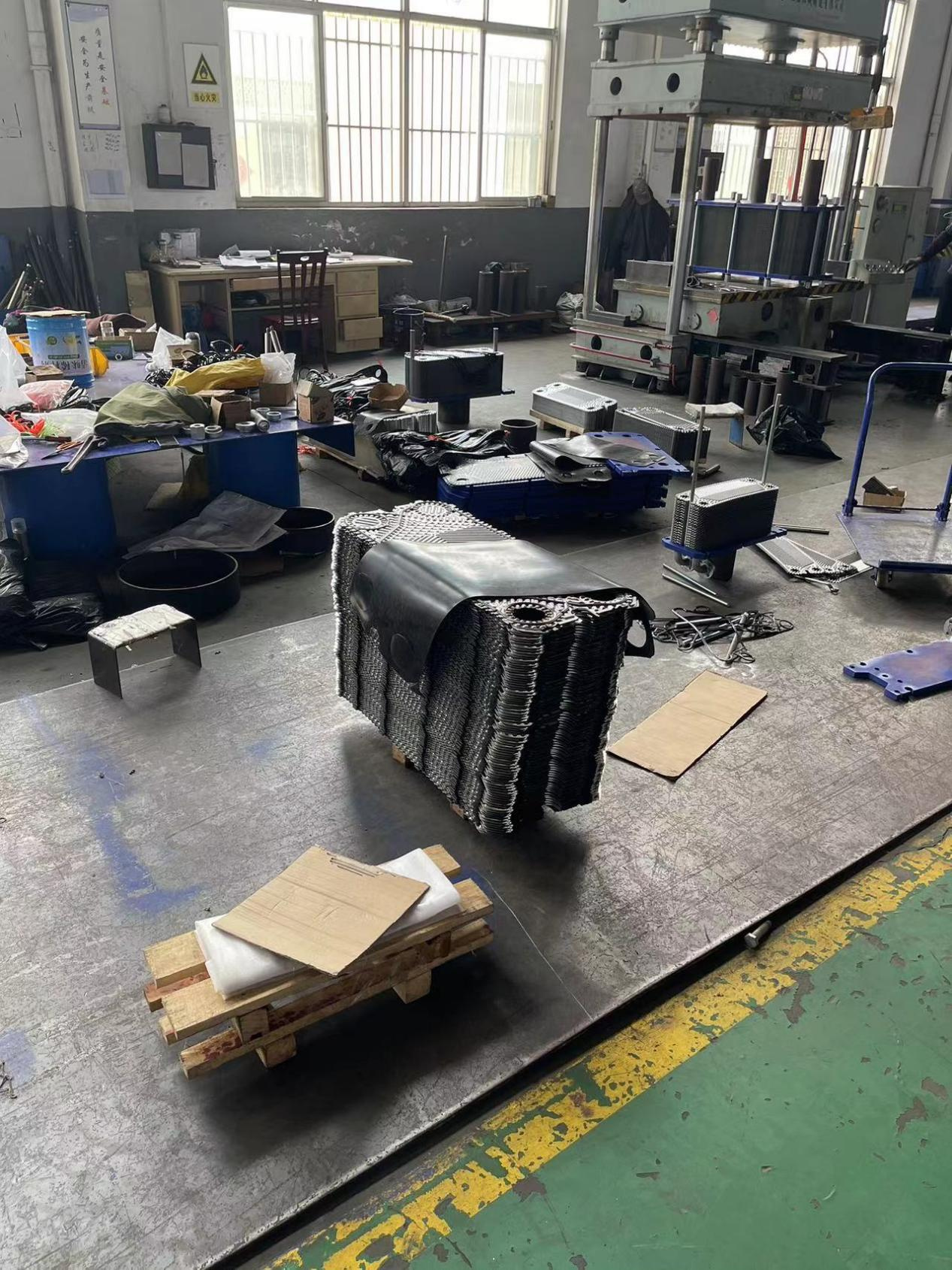 板式換熱器組裝區(qū)